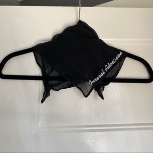 General Admission Black Bandana